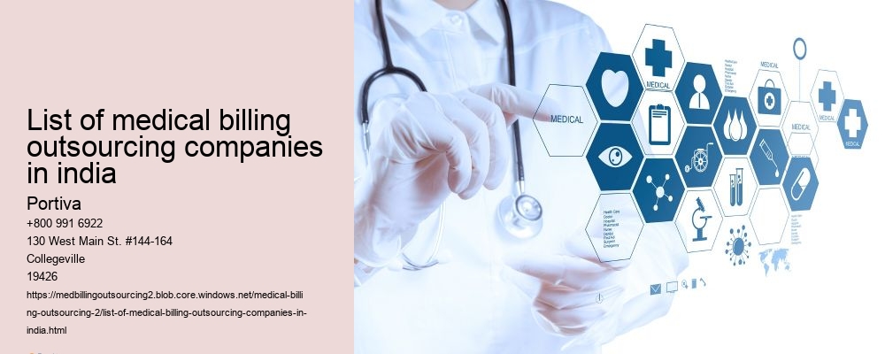 list of medical billing outsourcing companies in india
