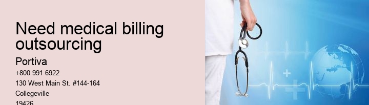 need medical billing outsourcing